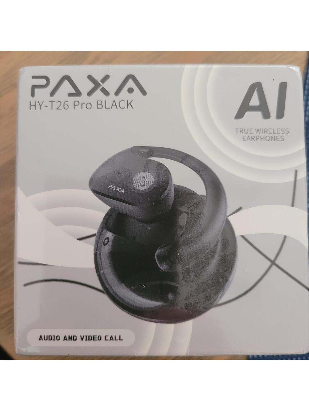 PAXA HY-T26 Pro Black AI True Wireless Earphones